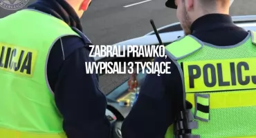 Przez wieś jechał jak autostradą