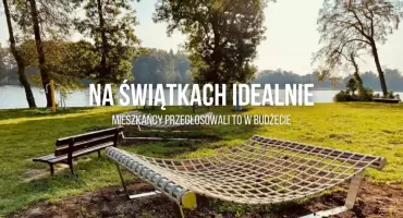 Strefa relaksu nad jeziorem już gotowa. Inne rzeczy też