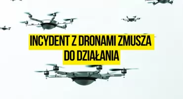 Drony nad Polską. Co robić w razie alarmu? Starosta pyta wojewodę o pieniądze na ochronę