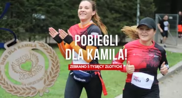 Bieg charytatywny dla Kamila Woźniaka. Udało się uzbierać piątkę!