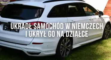 Ukradł Forda w Niemczech, wpadł w gminie Barwice
