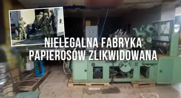 CBŚ uderza w powiecie szczecineckim. Zlikwidowano nielegalną fabrykę papierosów