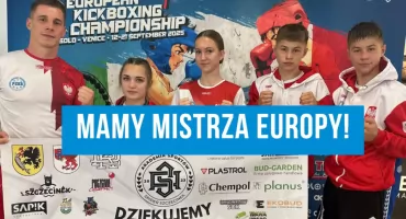 Szymon Sokołowski został mistrzem Europy w kickboxingu!