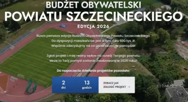 Pół miliona do rozdania. Powiat szczecinecki otwiera budżet obywatelski