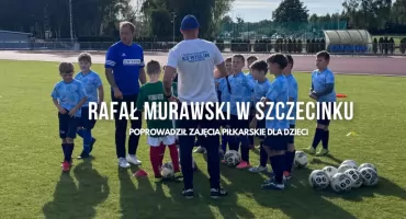 Były reprezentant Polski szkolił dzieci w Szczecinku