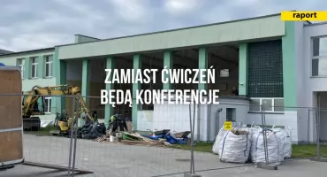 Koniec ery piłek lekarskich. Sala gimnastyczna zmienia się w aulę za 5 milionów, powiatowa inwestycja idzie na grubo