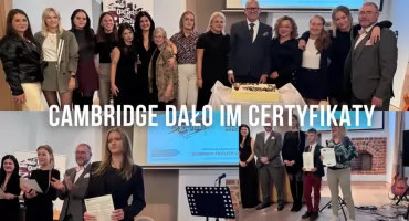 Na Certyfikaty Cambridge trzeba ciężko pracować. Oni to umieją!