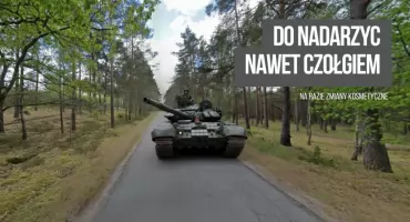 Droga będzie jak dla czołgów. Na razie kosmetyka