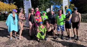 Morsy w Szczecinku mają się świetnie! To kolejny sezon ich wspólnych kąpieli