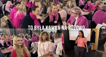 Kawka na różowo. Panie rozmawiały o profilaktyce raka piersi