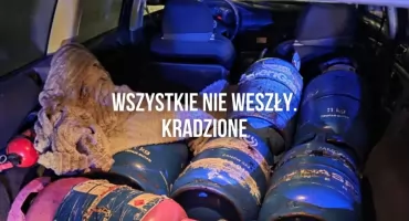 Ukradł butle gazowe i sobie z nimi jeździł. „Butle są kolegi”
