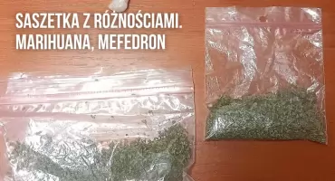 „Swoim zachowaniem zwrócił uwagę”. I miał mefedron oraz marihuanę