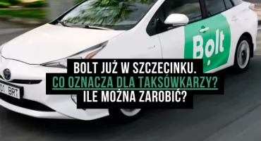 Bolt już w Szczecinku. Co oznacza dla taksówkarzy? Ile można zarobić?