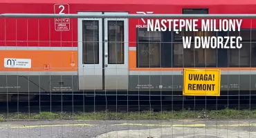 Aż 23 miliony na nowy peron. Dworzec w Szczecinku znów w budowie