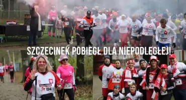 Patriotycznie, biało-czerwono! II Cross Niepodległości w Szczecinku