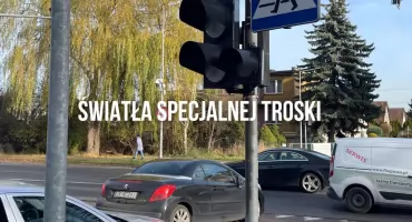 Nie awaria – biurokracja. A światła na Kopernika sobie nie działają