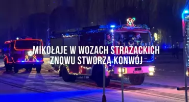 Strażacki Konwój Świętego Mikołaja. Finał ponownie w Szczecinku!