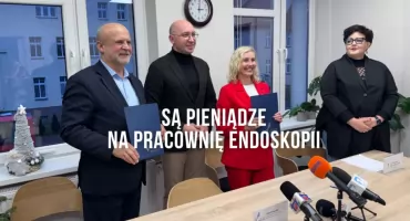 W szpitalu będzie nowoczesna pracownia endoskopii. 1,5 mln dofinansowania