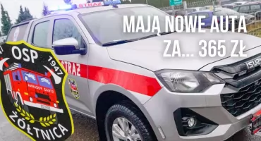 Druhowie z Żółtnicy i Parsęcka mają nowe wozy. I to jakie