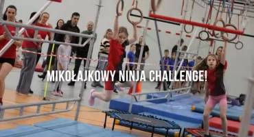 Mikołajkowy Ninja Challenge. Na torze 150 uczestników