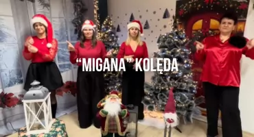 Kolęda po szczecinecku, ale w języku migowym