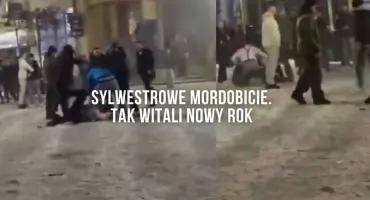 Nowy rok w Szczecinku powitano także mordobiciem