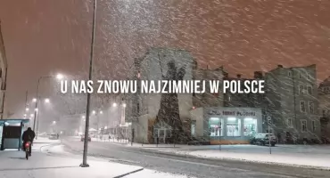 Szczecinek znowu najchłodniejszym miejscem w kraju