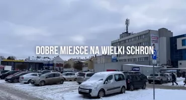 Schron w samym centrum miasta, strzelnica, działki. Wiceminister MON w Szczecinku