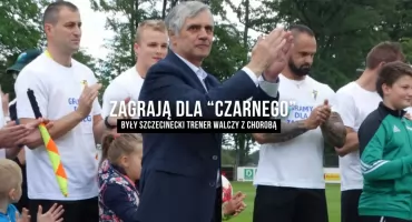 Zagrają dla Czarnego. Były trener walczy z chorobą