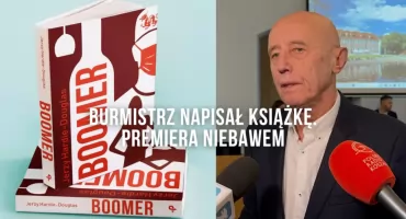Burmistrz Szczecinka napisał książkę. Nazywa się „Boomer”