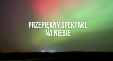 Zorza polarna nad Szczecinkiem. Przepiękny spektakl na niebie!