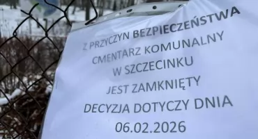 Cmentarz w Szczecinku dziś zamknięty