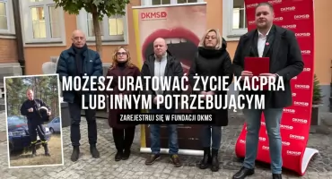 Szczecinek liderem dawców szpiku w Polsce. Czy znajdzie się wśród nich bliźniak Kacpra?