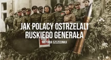 Polscy żołnierze ostrzelali sowieckiego generała. Szczecinek, 1945