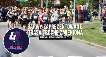 Remont zmienia trasę Biegu Osińskiego. Co jeszcze nowego?