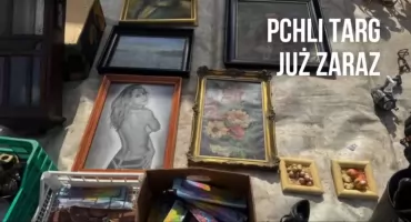 Zimny luty nie przeszkadza w handlowaniu. Pchli Targ